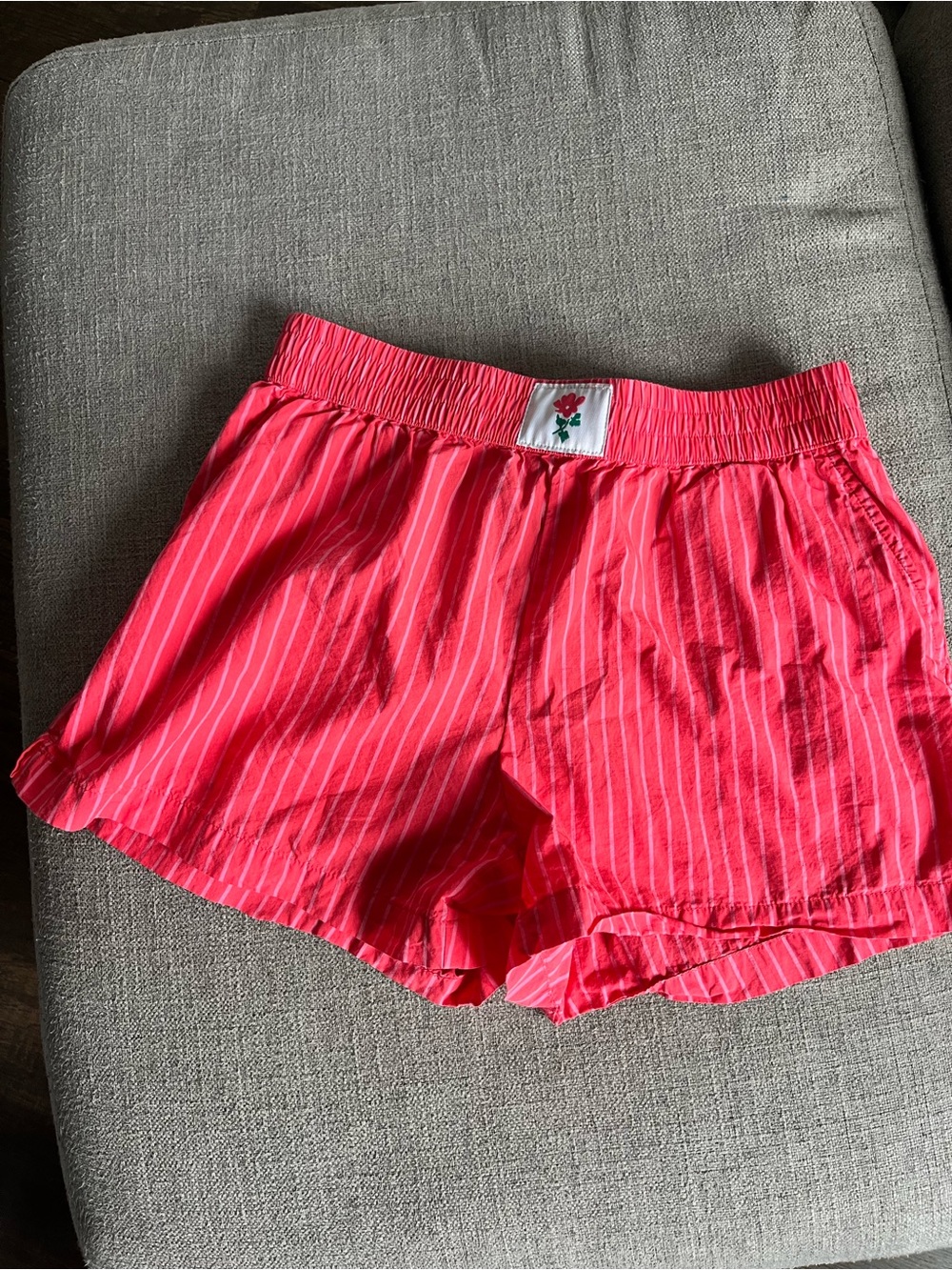 Universal Thread Pink Pinstripe Athletic Shorts